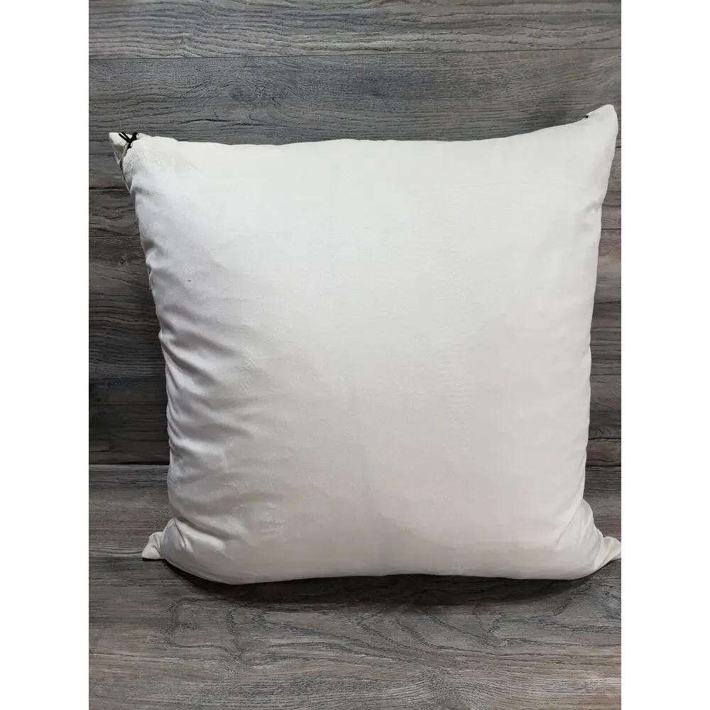Callisto Home Ikat Feather Filled Decorative Throw Pillow